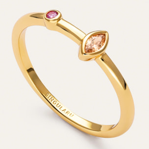 Anillo Leonor Calid Baño Oro