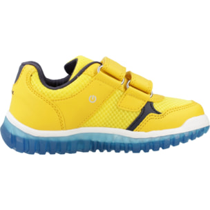 Zapatillas Niño de la marca GEOX  modelo LIGHTYLOO BOY AMARILLO