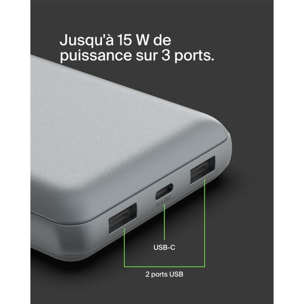 Batterie externe BELKIN 20 000 mAh grise