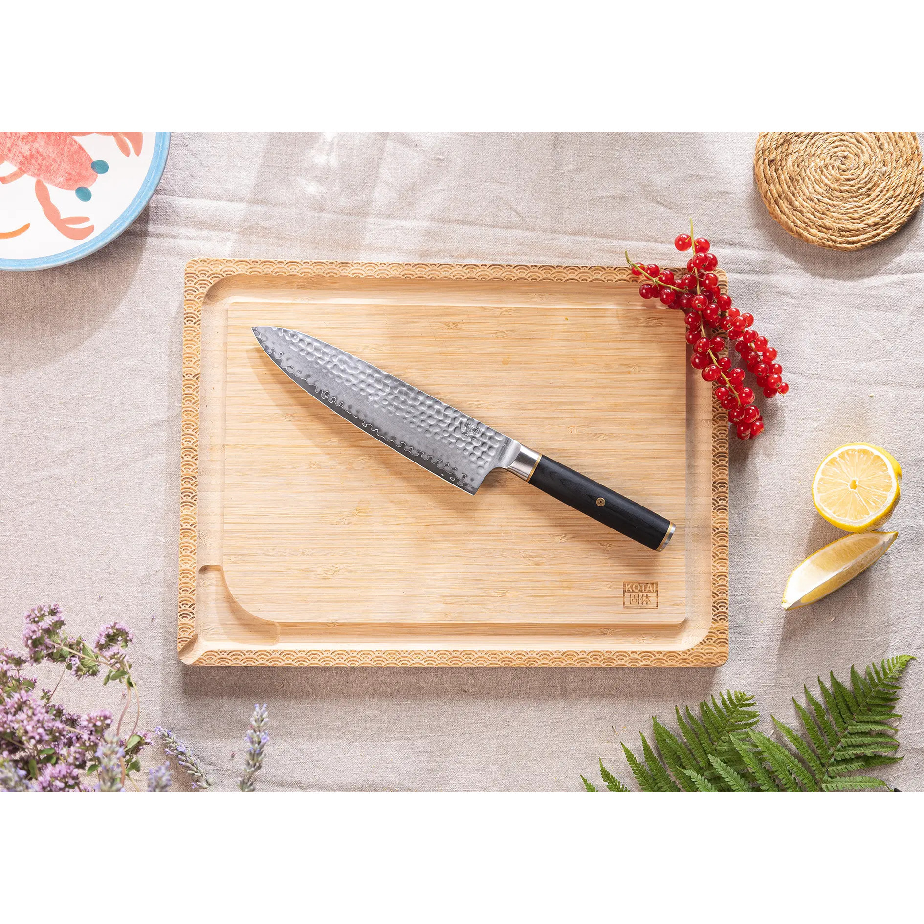 Cuchillo de Chef Gyuto | Hoja de 200 mm | Acero Inoxidable Japonés San-Mai