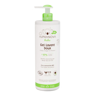 Bébé - Gel Lavant Doux BIO 400 ml