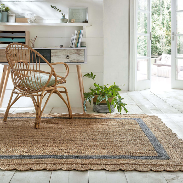 Tapis jute naturel GRACE
