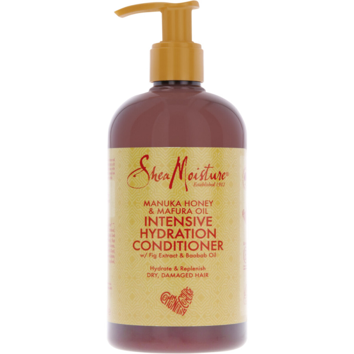 Pack de 3 - Après-Shampooing Shea Moisture Hydratation Intense au Miel de Manuka et huile de Mafura (384ml)