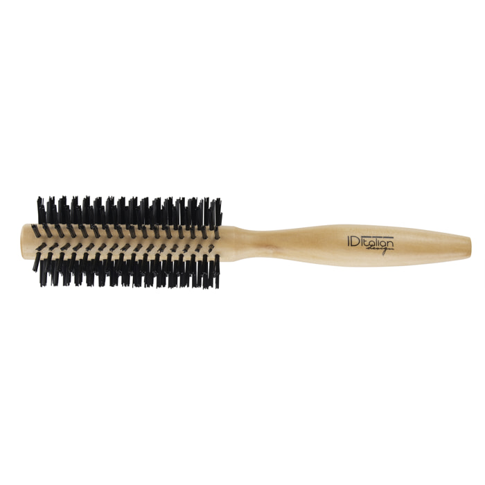 Brosse à cheveux ronde en bois - 19 mm