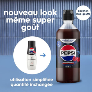 Concentré SODASTREAM PEPSI CHERRY SANS SUCRE 440ml