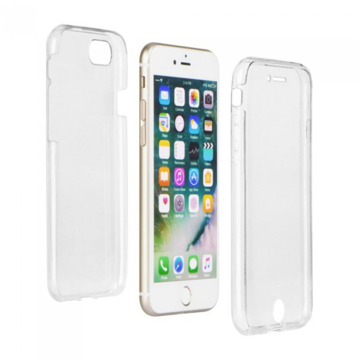 Coque iPhone 7/8/ iPhone SE 2020 360 intégrale transparente Transparente Tendance Evetane.