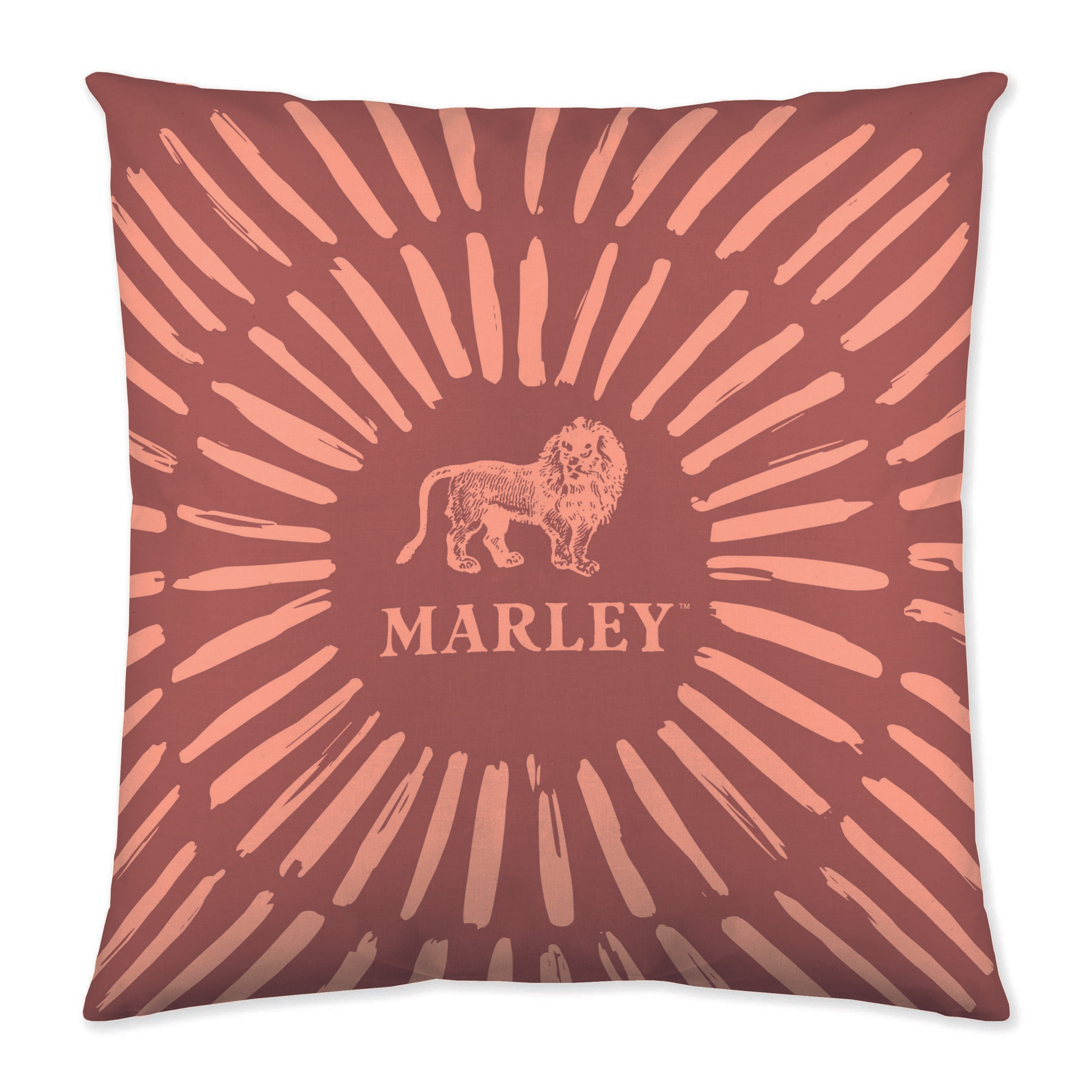 Marley - Funda de Cojín Estampado - Con Cremallera - Sin relleno - 100% Algodón - Ewarton Marley