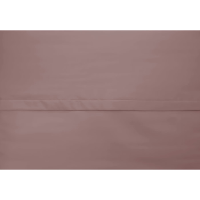 Completo Lenzuola Estate/Inverno 100% Raso Cotone Tinta Unita Rosa 05 GI