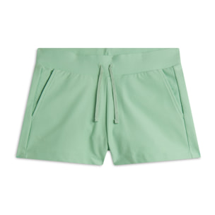 Shorts da donna con elastico e coulisse in vita