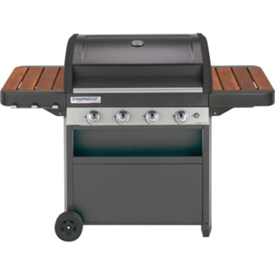 Barbecue gaz CAMPINGAZ 4 Series WLD, 4 brûleurs, sur chariot, surface de cuisson 78 x 45 cm