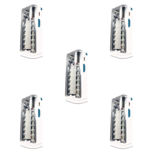 5 lampes de secours Avidsen