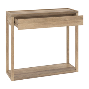 Console Gloria en bois naturel