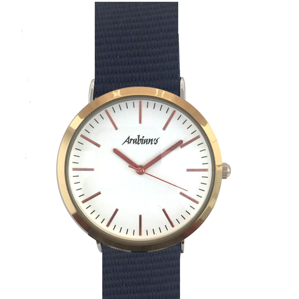 Reloj Arabians DPP2197A Unisex Analogico Cuarzo con Correa de Textil