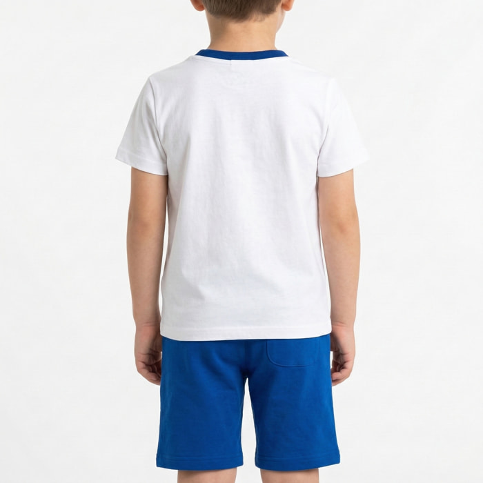 Set t-shirt e bermuda jersey