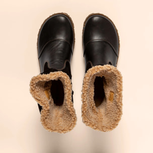 Botines N758 SOFT NAPPA BLACK/ NIDO color Black