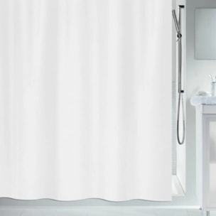 Spirella Rideau de douche Polyester PRIMOBIO ACTIVE 180x180cm Blanc