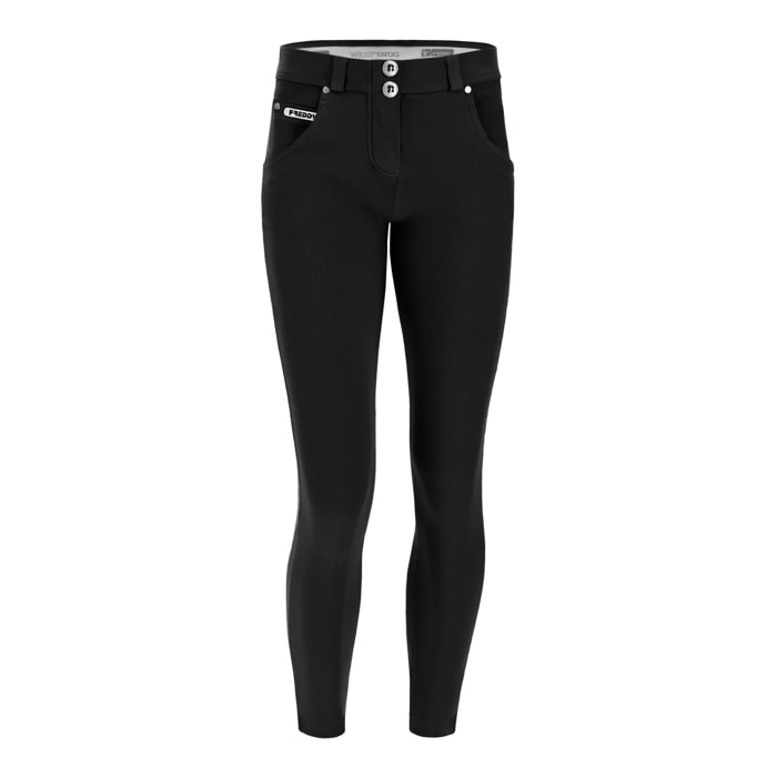 Pantaloni push up WR.UP® 7/8 superskinny tessuto navetta ecologico