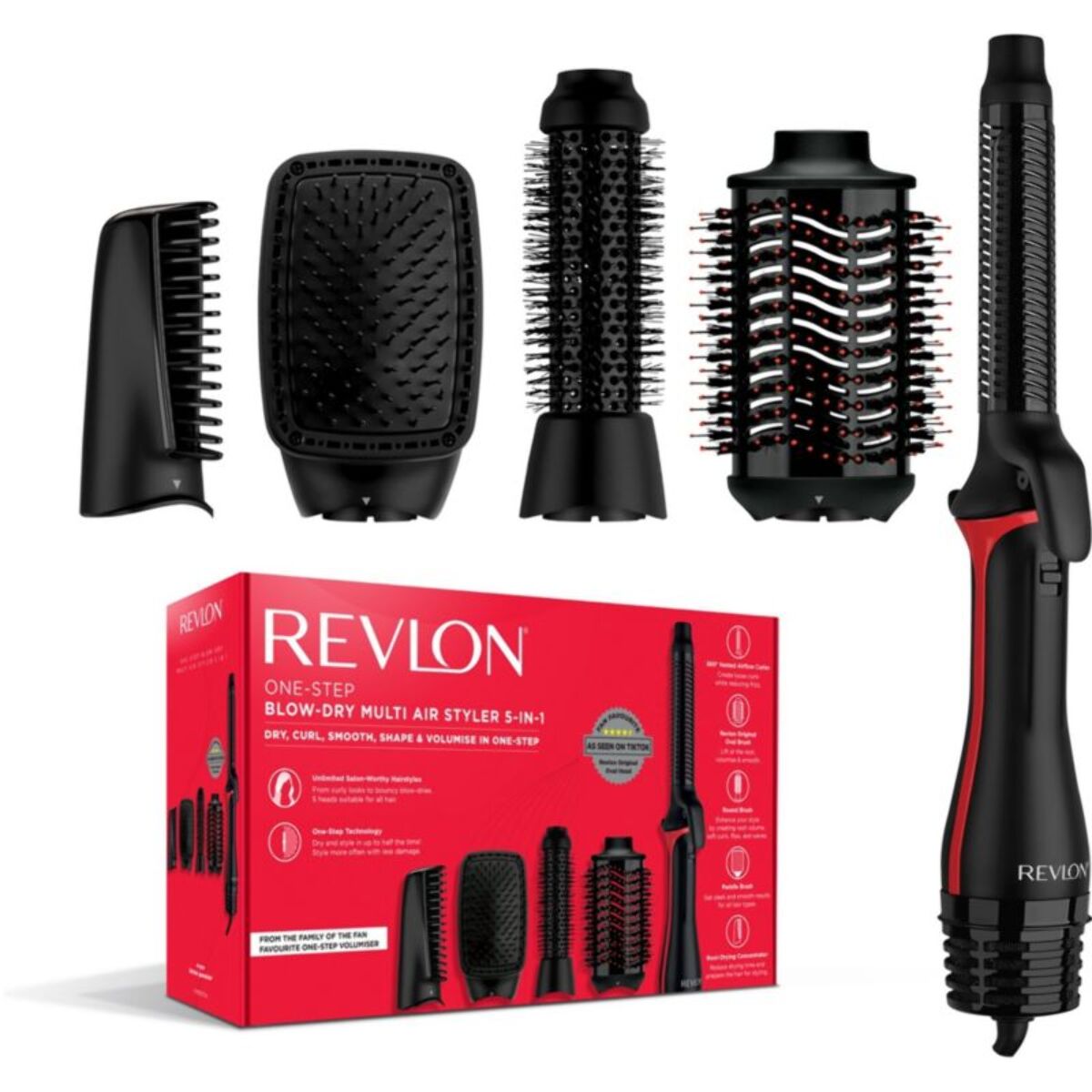 Brosse soufflante REVLON One Step 5en1 RVDR5371E