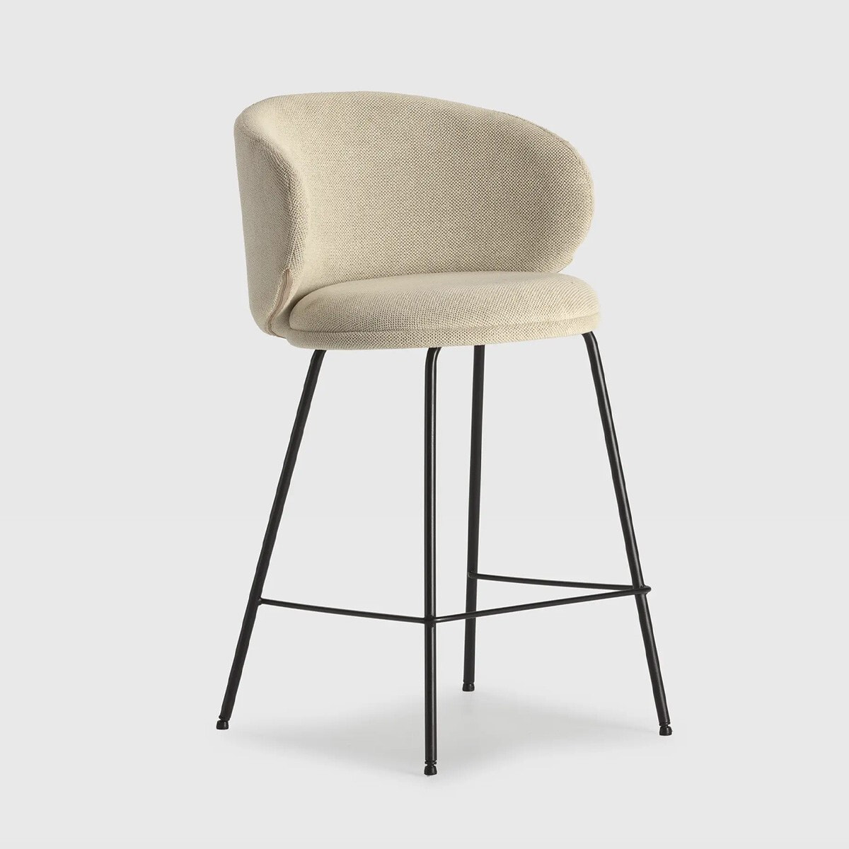 Lot de 2 tabourets en tissu - COCOON