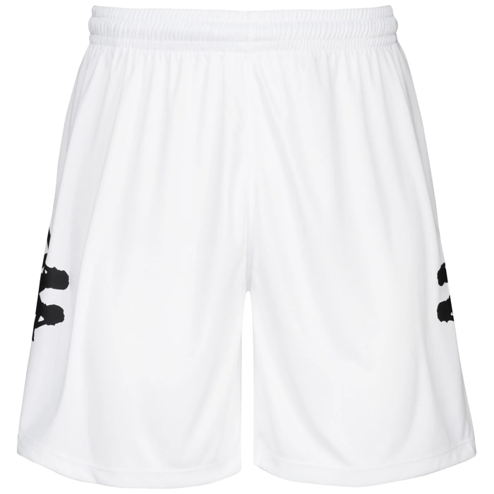 Kappa - Pantaloni Corti Uomo Bianco - Kappa4Football Blixo