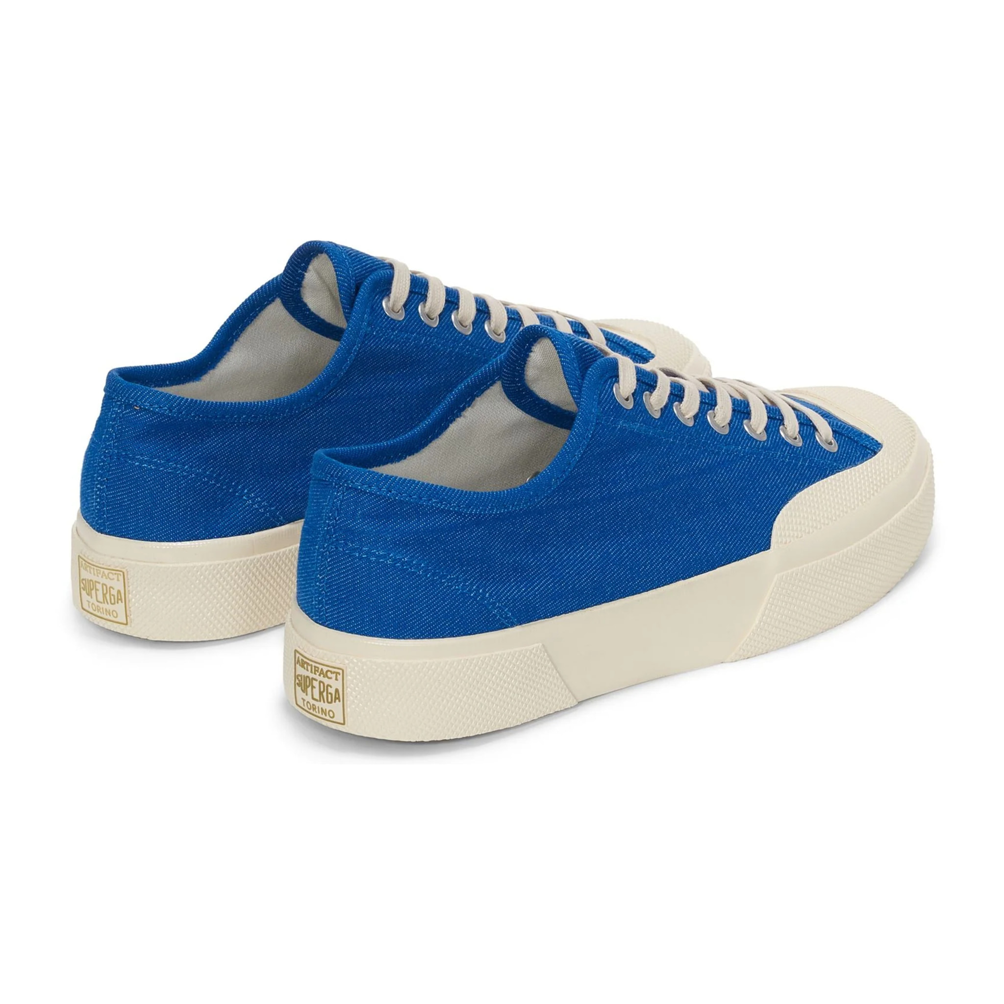 Le Superga Uomo Donna 2432 Works Low Cut Denim Yarn Dyed