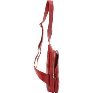 Marsupio  da uomo In Vera pelle Made in Italy 33x17x7 cm