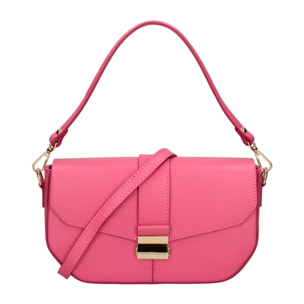 Borsa a spalla da donna - Modello False - Vera pelle - 27.0 x 15.0 x 7.0 cm