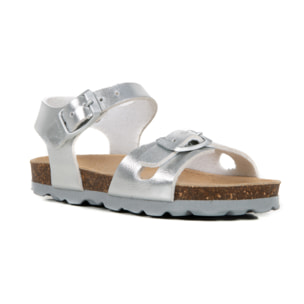 Sandalia BABUNKERS PLATEADO