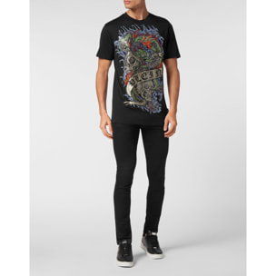 PHILIPP PLEIN T-Shirt Round Neck TATTOO