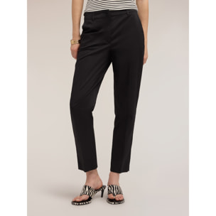 Motivi - Pantalones regular slim - Negro