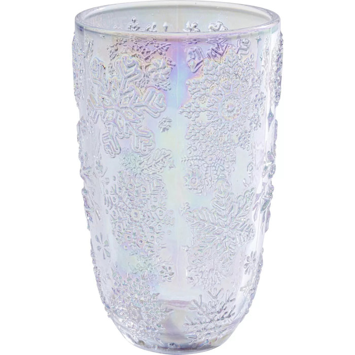 Verres à eau Ice Flowers violets set de 6 Kare Design