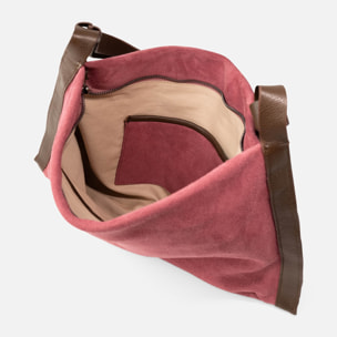 Bolso de hombro BIBA Beaver de piel