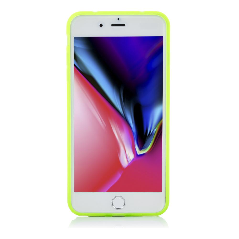 CARCASA TPU TRANSPARENTE CON COLOR IP 7 PLUS / IP8 PLUS