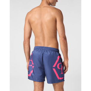 PHILIPP PLEIN Swim Trunks HEXAGON