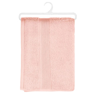 Drap de douche "Essentiel" - coton 450 gr/m² - rose 70x130 cm
