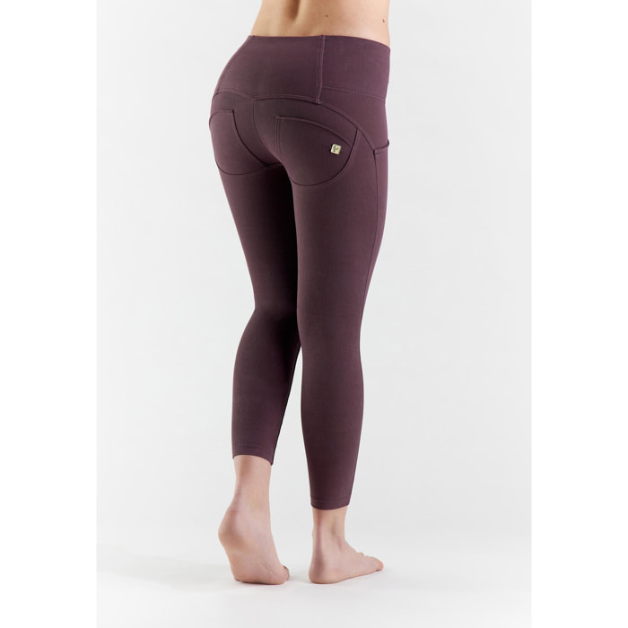 Pantaloni push up WR.UP® 7/8 vita alta jersey drill ecologico