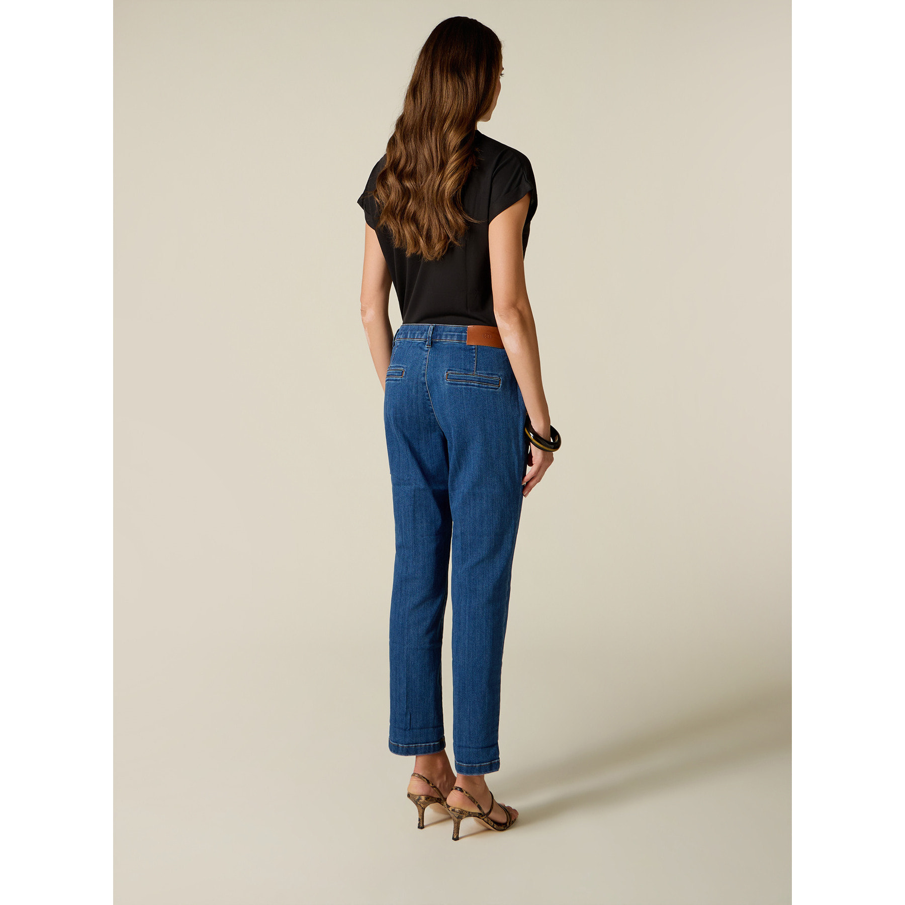 Oltre - Jeans chino - Blu