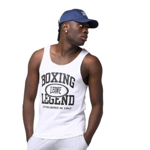 Canotta da uomo con stampa "Boxing Legend" Leone Active