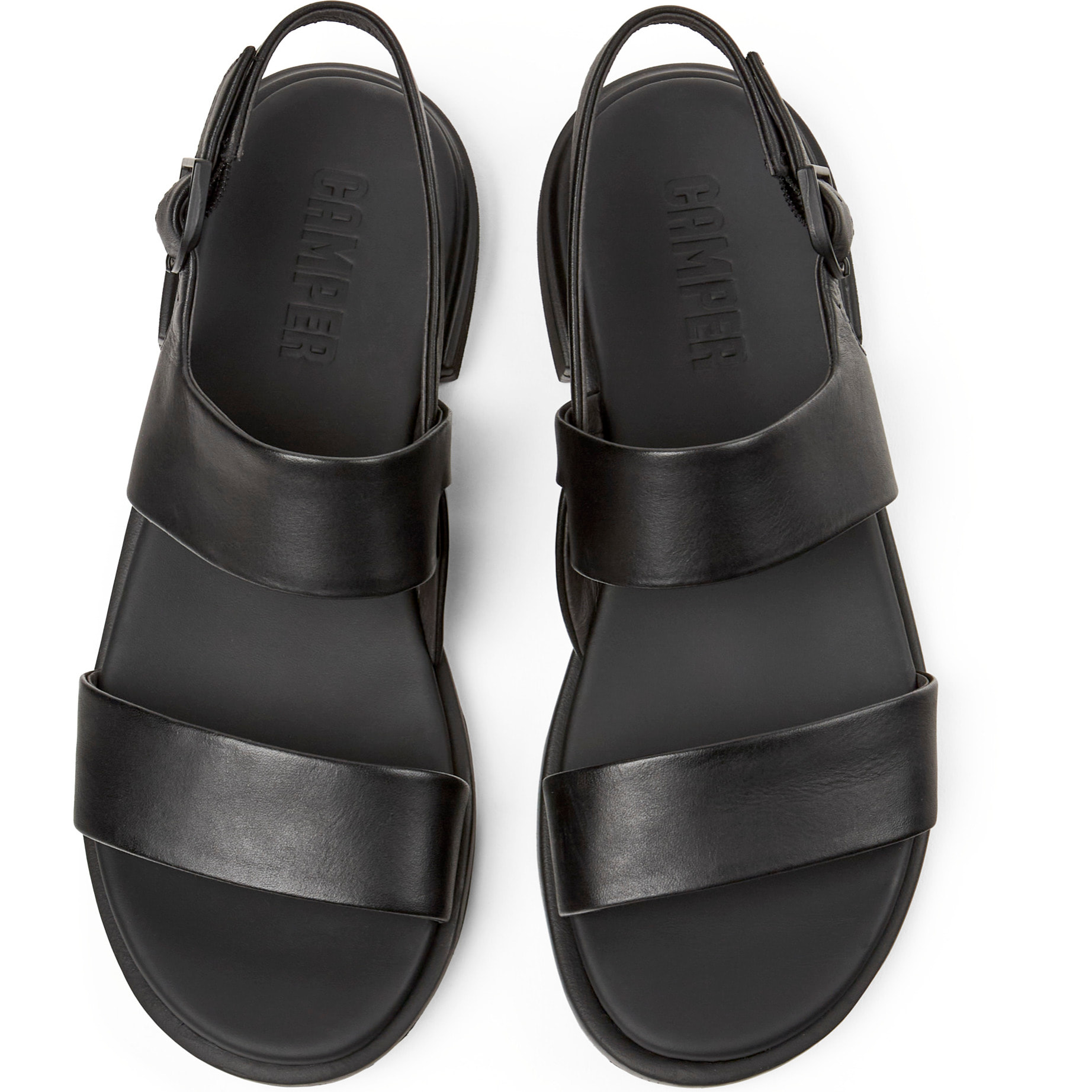 CAMPER Edy -Sandalias Mujer Negro
