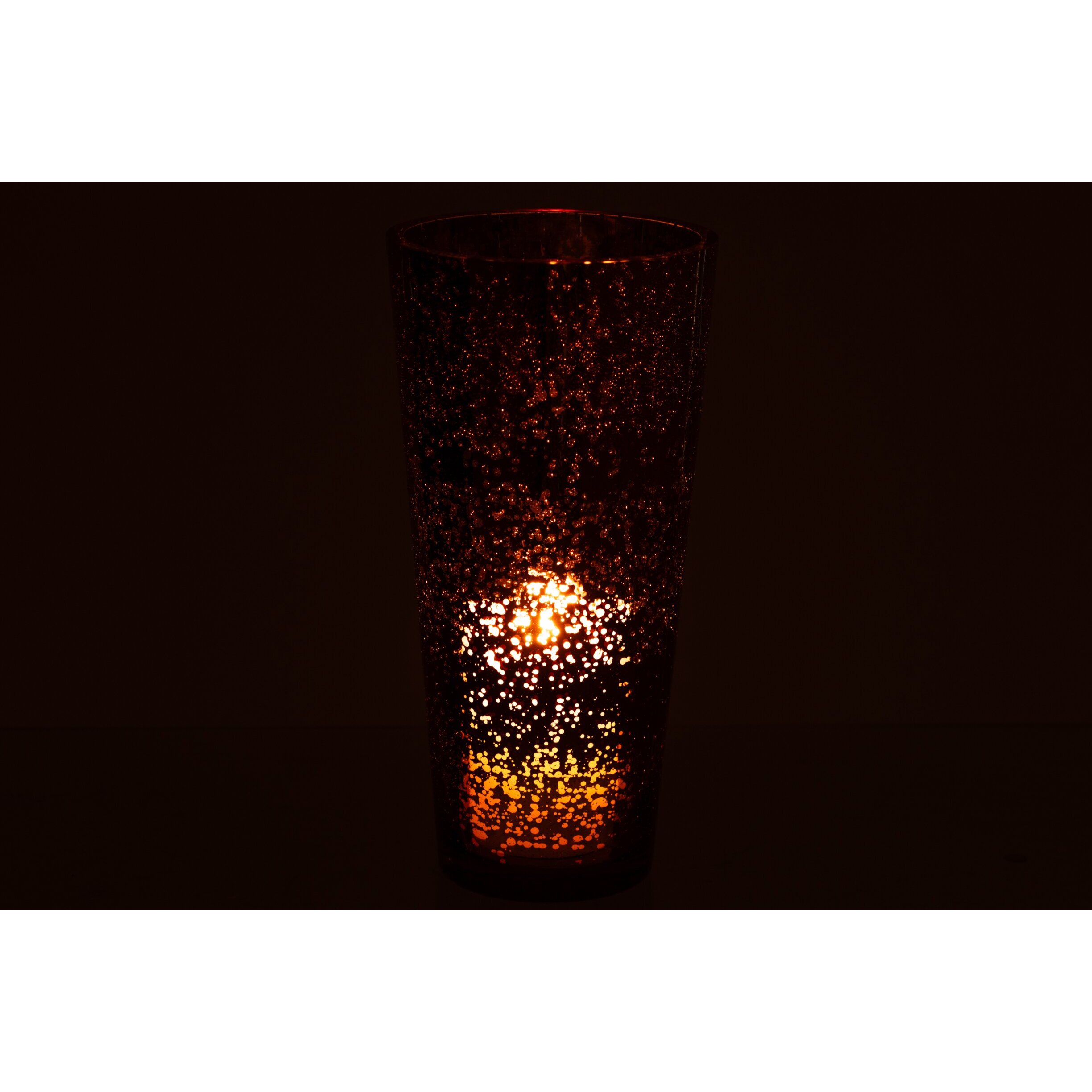 J-Line chandelier - verre - marron - large