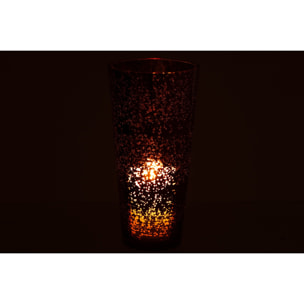 J-Line chandelier - verre - marron - large
