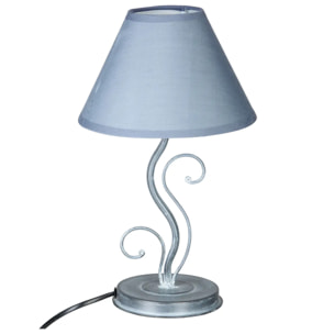 Lampe "Flores" - métal H35 cm