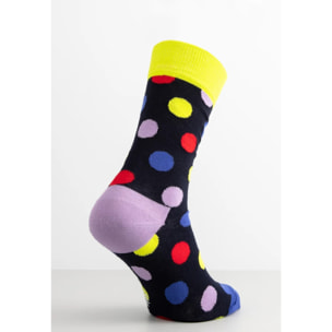 Calcetines 3-pack big dot azul talla 41-46