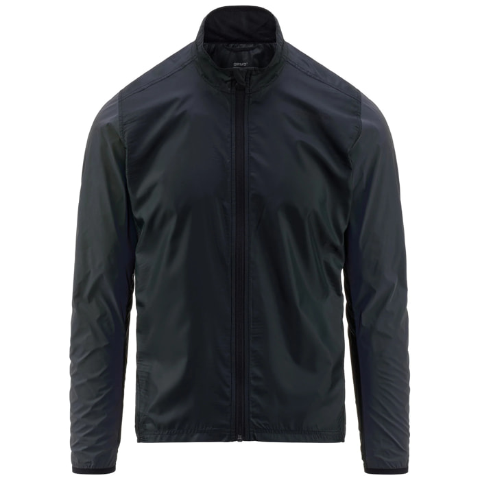 Briko - Giubbotti, Uomo Donna, Nero - REFLECTIVE WIND JACKET