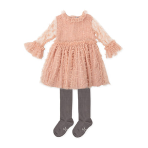 Vestido con leotardos . - PÉtalo