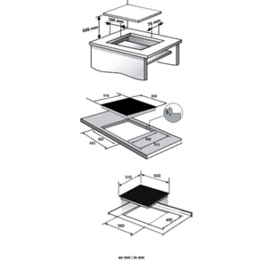 Table vitrocéramique DE DIETRICH DPV265HB VitroTech