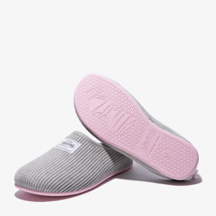 Zapatillas de Casa Mercredy Slipper Cord Gris D.Franklin