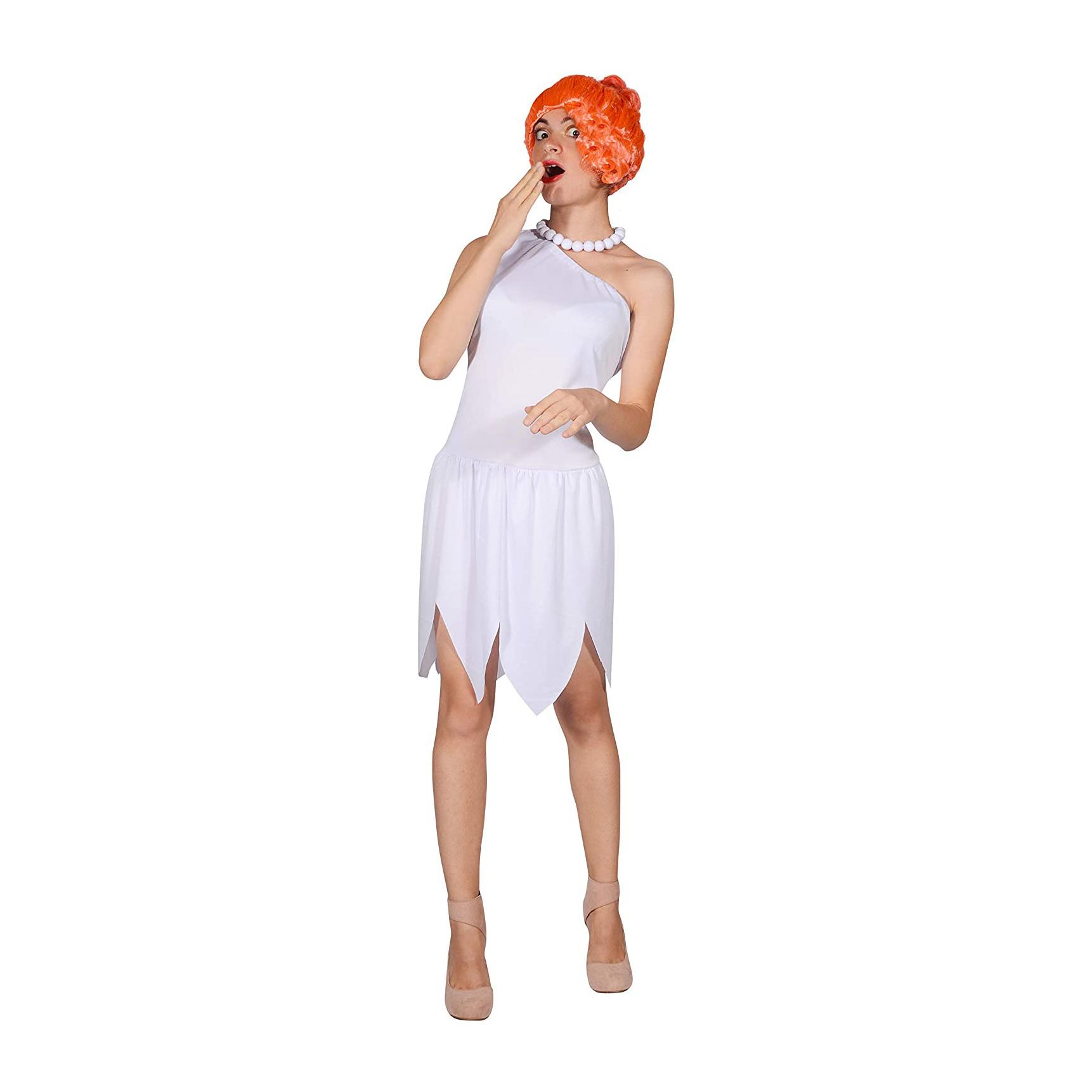 Costume Wilma Flintstones Antenati Prodotto Originale Donna