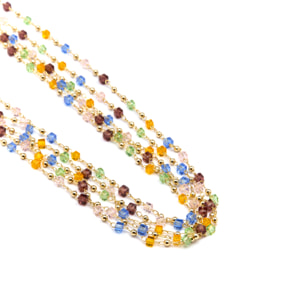 Collar Goben acabado oro amarillo 18k