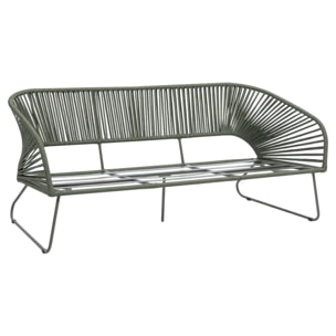 Salon de jardin Belano 5 places vert laurier